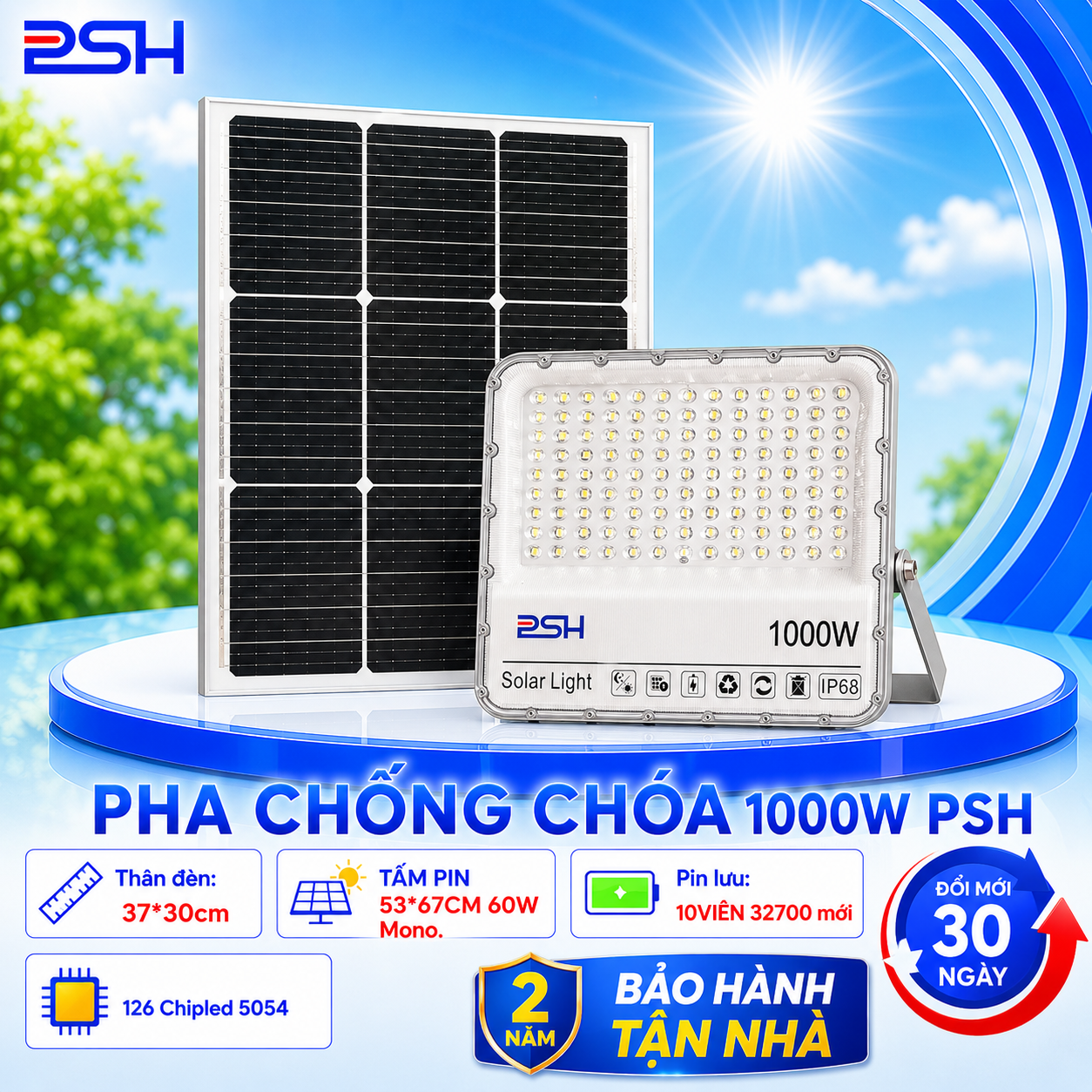 ĐÈN PHA CHỐNG CHÓA 600W PROMAX