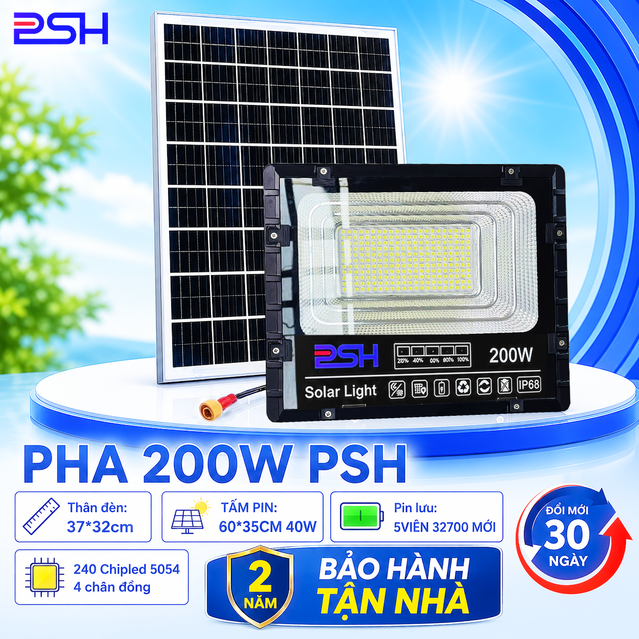 ĐÈN PHA PSH 200W